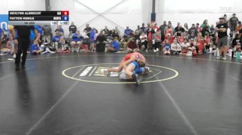 56 lbs Rr Rnd 7 - Devlynn Albrecht, Badger Girls Elite - W vs Payton Hinkle, MGW Monkey Business - W