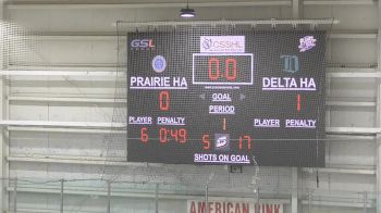 Replay: Home - 2025 Delta Black vs Prairie HA | Jan 11 @ 4 PM