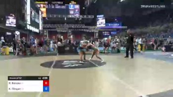 106 lbs Round Of 32 - Riley Banyas, Ohio vs Kelly Clingan, Colorado