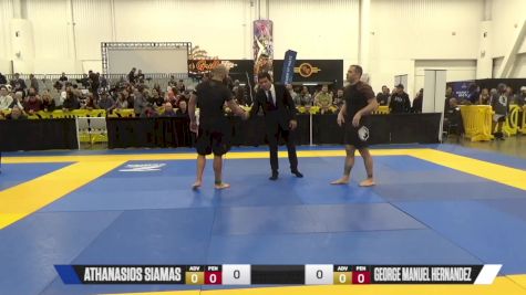 George Manuel Hernandez vs Athanasios Siamas 2024 World IBJJF Jiu-Jitsu No-Gi Championship