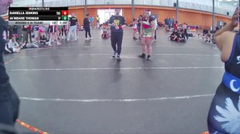 Round 2 (4 Team) - Ja`Mease Thomas, Team Palmetto Purple vs Daniella Jenkins, Team NC Wrestling Club