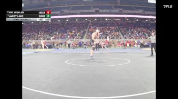 D3-175 lbs Cons. Round 2 - Kai Mishler, Lansing Catholic vs Avery Lane, Dundee