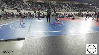 68 lbs Consi Of 4 - Harper Head, Tonkawa vs Lakely Kraft, Bridge Creek Wrestling