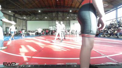 120 lbs Quarterfinal - Connor Schiltz, Verdigris Youth Wrestling vs Rye Davis, Honey Badgers Wrestling Club