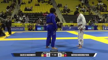 Matheus Medeiros Paiva vs Caleb Eli Nascimento 2026 World Jiu-Jitsu IBJJF Championship