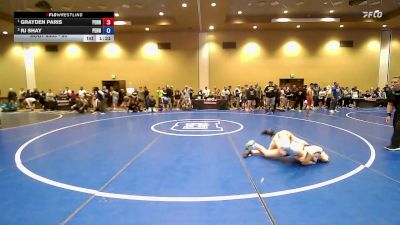 80 lbs Cons. Semis - Grayden Paris, Pennsylvania vs RJ Shay, Pennsylvania
