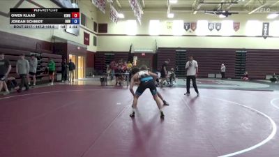 147.2-161.6 Champ. Round 4 - Owen Klaas, Excel Wrestling vs Jordan Schmidt, Big Game WC