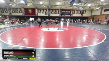 141 lbs Cons. Round 3 - Noah Abel, Sierra College vs Ali Hamzia, Santa Rosa College