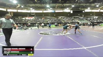 132 lbs Champ. Round 1 - Brayden Rangel-giesking, Bend Senior vs Bryler Anderson, LaGrande