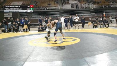 157 lbs Consolation - Jeremy McGrath, Greens Farms Academy vs Brian Chamberlain, Wyoming Seminary
