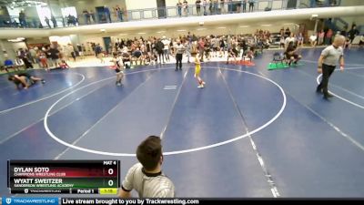 75-76 lbs Round 3 - Wyatt Sweitzer, Sanderson Wrestling Academy vs Dylan Soto, Champions Wrestling Club