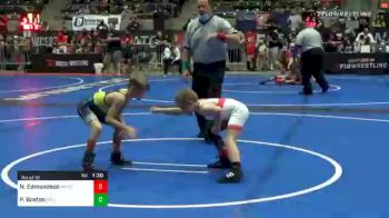 64 lbs Prelims - Nate Edmondson, Prodigy WC vs Peyton Boston, Sallisaw