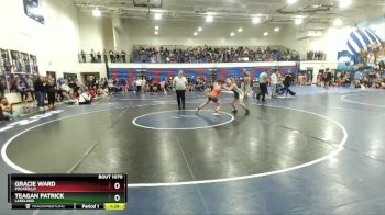 107 lbs Cons. Round 1 - Gracie Ward, Pocatello vs Teagan Patrick, Lakeland