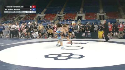 144 lbs Champ. Rd Of 128 - Shane Ostermiller, Alaska vs Jack Hutchinson, Kansas