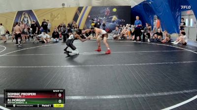 120 lbs Round 6 (8 Team) - Dominic Prosperi, Warner Elite vs RJ Morgan, Dayton Bandits