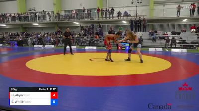 92kg Cons. Round 5 - Iman Aliyev, Team Xtreme vs Griffin Wittliff, Sarnia Bluewater WC