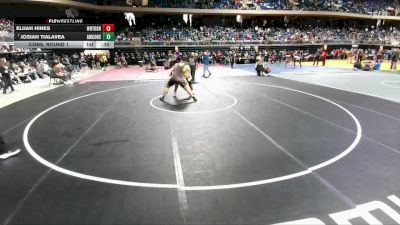 5A 285 lbs Cons. Round 1 - Josiah Tialavea, College Station A&M Consolidated vs Elijah Hines, Whitesboro