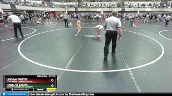 77-79 lbs Round 2 - Lindsay Wittig, Team Nazar Training Center vs Harlow Exline, Hawkeye Wrestling Academy