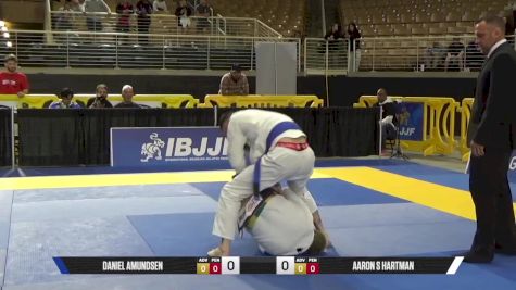 Aaron S Hartman vs Daniel Amundsen 2025 Pan Jiu Jitsu IBJJF Championship