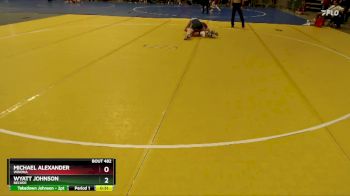 130 lbs Quarterfinal - Michael Alexander, Winona vs Wyatt Johnson, Becker