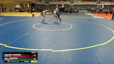 150 lbs Quarterfinals (8 Team) - Will Frantesl, Owatonna vs Jackson Jenniges, Adrian