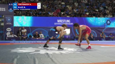 61 kg 1/4 Final - Askat Toktomatov, Kyrgyzstan vs Marcus Blaze, United States
