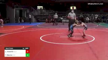 46 lbs Semifinal - Liam Howarth, Colorado Regulators vs Troy Blevins, Punisher Wrestliing Co