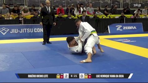Luiz Henrique Viana Da Silva vs Rogério Drews Leite 2025 Pan Jiu Jitsu IBJJF Championship