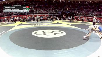 D2-106 lbs Champ. Round 1 - Anthony Bergeron, Granville vs Hayden Jones, Brookville