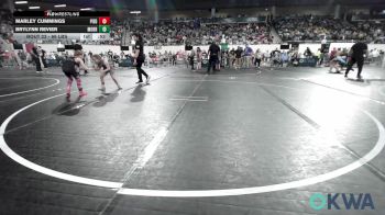 66 lbs Quarterfinal - Marley Cummings, Piedmont vs Brylynn Revier, Morrison Takedown Club