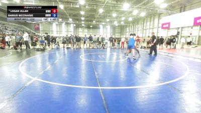 215 lbs Cons. Round 3 - Logan Ullah, Big Cat Wrestling Club vs Darius McCraigie, Omak Wrecking Crew Wrestling