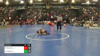 50 lbs Prelims - Ryker Norman, Central Iowa Wrestling Club vs Wesley Martin, 2 Tuff Gym