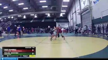 133 lbs Cons. Round 3 - Miguel Sanchez, Adams State vs Troy Ramirez, Unattached - Colorado Mesa U