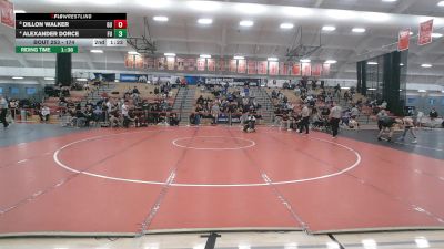 174 lbs Cons. Semi - Alexander Dorce, Felician vs Dillon Walker, Gannon