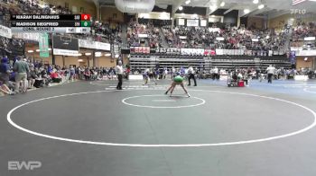 120 lbs Cons. Round 2 - Madison Siegfried, St. Francis HS vs Kiarah Dalinghaus, Sabetha HS