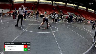 92 lbs Finals (2 Team) - Xavier Denholm, Neighborhood vs Sawyer Lauber, Empyre WC Gold