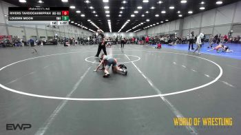 64 lbs Rr Rnd 3 - Rivers Tahdooahnippah, OK Elite 12U Black vs Louden Moon, Roundtree Wrestling Academy 12u