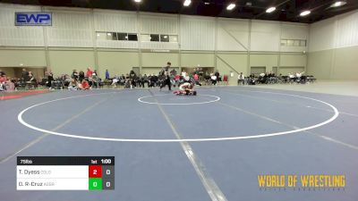 75 lbs Rr Rnd 1 - Tristen Dyess, Northern Colorado 14U vs Declan Rickel-Cruz, Aggression Legionaries 14u