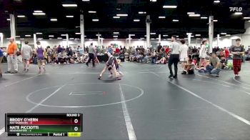 76 lbs Round 3 (4 Team) - Nate Picciotti, Headhunters vs Brody O`Hern, Mat Warriors