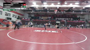 157 lbs Quarterfinal - Ryan Bennett, Illinois vs J Conway, Missouri