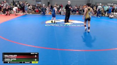 93-95 lbs Quarterfinal - Mali Phillips, Mat Rats Rebooted vs Owen Gates, Washington