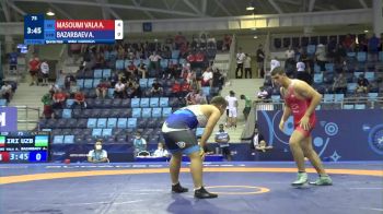 110 kg 1/4 Final - Amirreza Fardin Masoumi Valadi, Iran vs Aynazar Bazarbaev, Uzbekistan