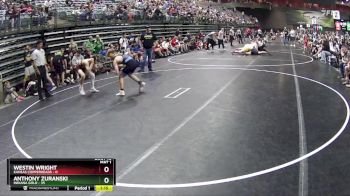 110 lbs Round 4 (6 Team) - Anthony Zuranski, Indiana Gold vs Westin Wright, Kansas Copperheads