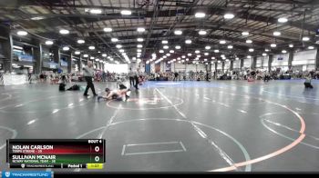 100 lbs Rd# 2 10:30am Friday - Nolan Carlson, Terps Xtreme vs Sullivan Mcnair, NCWAY National Team