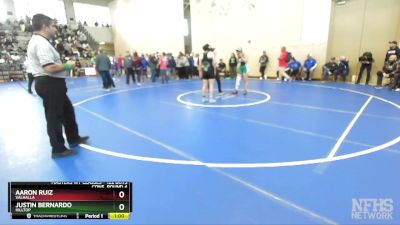 152 Girls Quarterfinal - Debora Velazquez, Hilltop vs Daia Kawashiro, Olympian