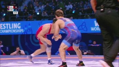 65 kg Qualif. - Zeneemeder Byambasuren, Mongolia vs Vazgen Tevanyan, Armenia