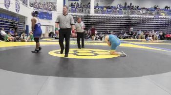 215 lbs Cons. Round 5 - Eli Berner, Ayersville vs Jason Lee, Springfield