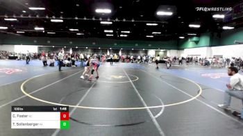 106 lbs Consi Of 64 #2 - Cooper Foster, NC vs Thunder Sollenberger, PA