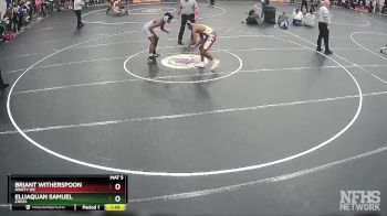 1A/2A 132 Quarterfinal - Elijaquan Samuel, Cross vs Briant Witherspoon, Ninety Six