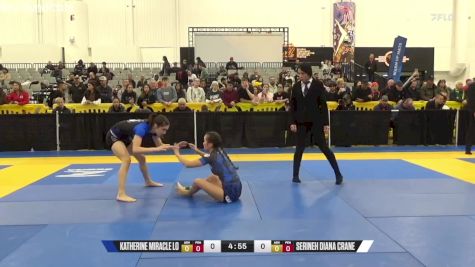 Serineh Diana Crane vs Katherine Miracle Lo 2024 World IBJJF Jiu-Jitsu No-Gi Championship